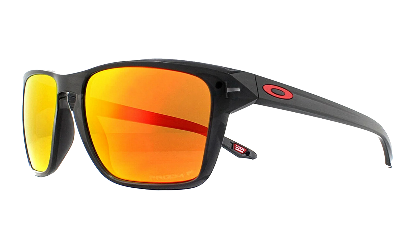 Sylas Polarized Sunglasses "Black Ink / PRIZM Ruby Polarized" OO9448 05