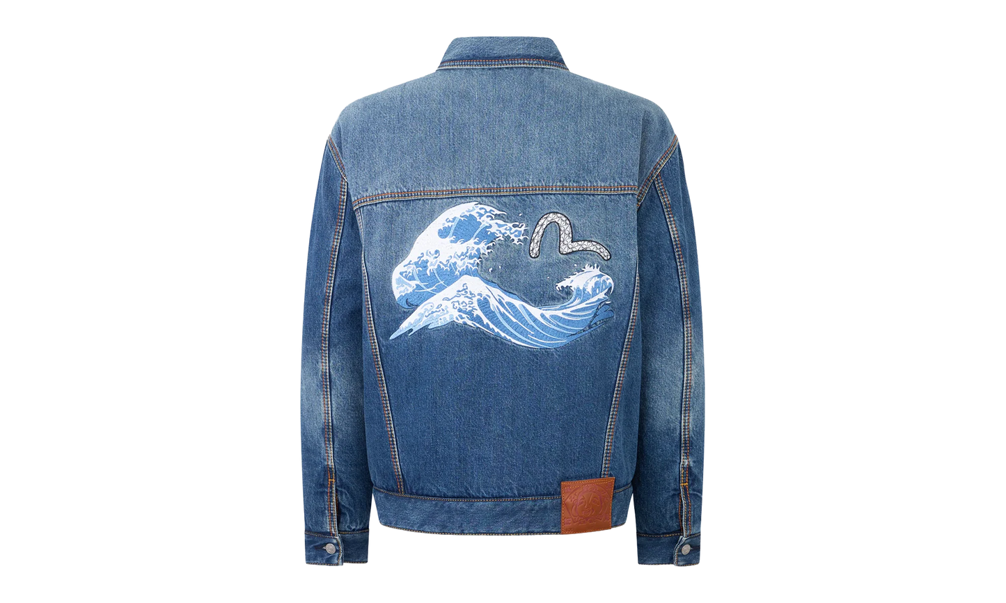 Padded Jacket "Evisu - Indigo" M35MJ215EV 1848