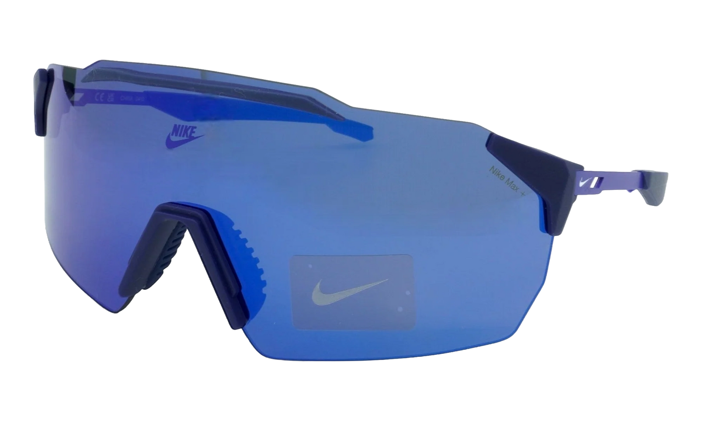 Limitless Shield Mirrored Sunglasses "Blue Void / Blue Mirror" IB3521X 492