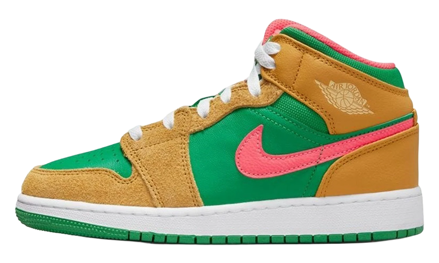 Jordan 1 Mid SE GS "Orange" Dx4365 700
