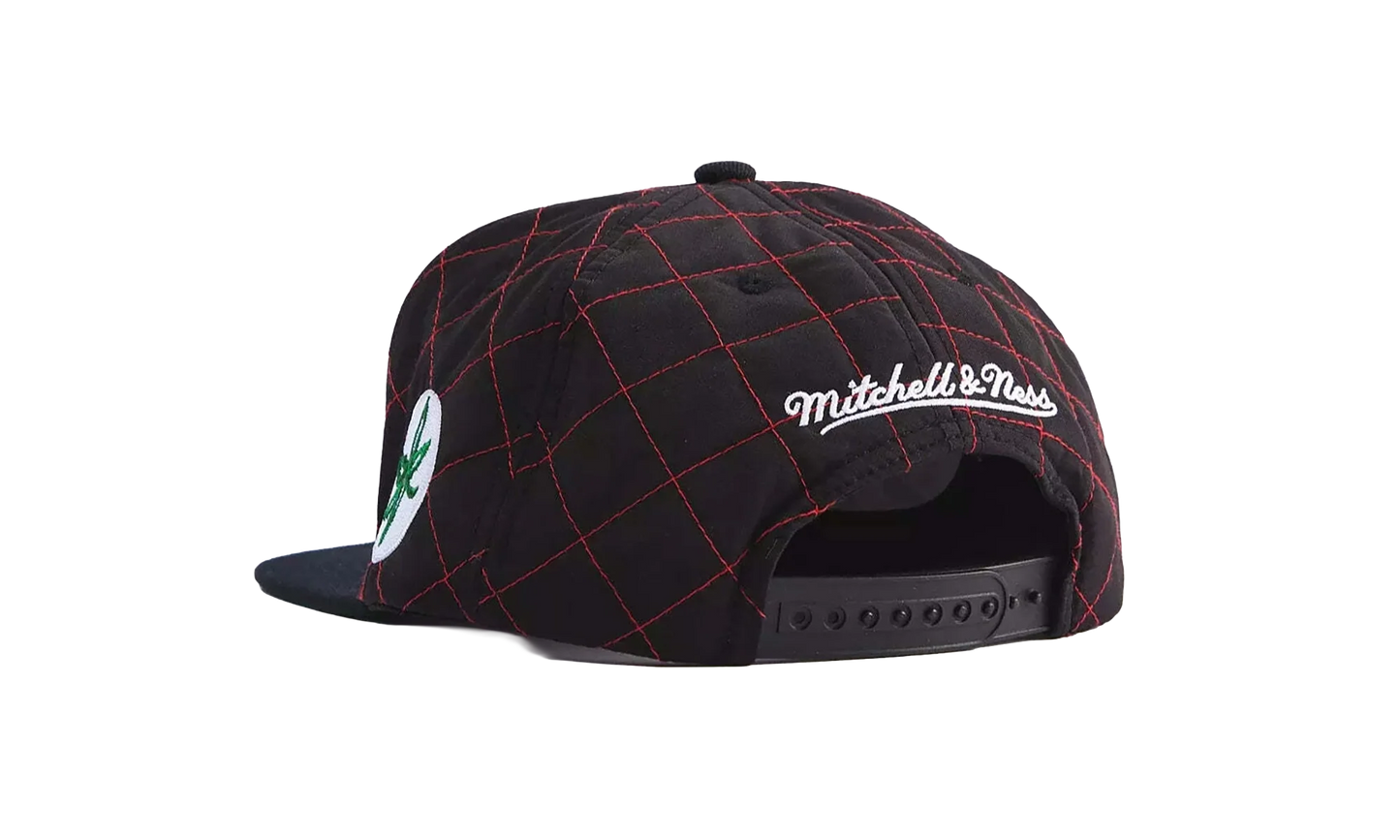 NCAA Quilted Taslan Snapback "Ohio State Buckeyes - Black" HHSS3170 OSTYYPPPBLCK