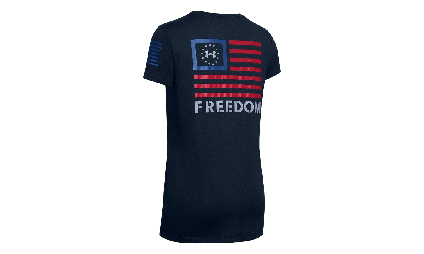 Freedom Banner T-Shirt WMNS "Academy Blue / Royal Blue" 1352160 408