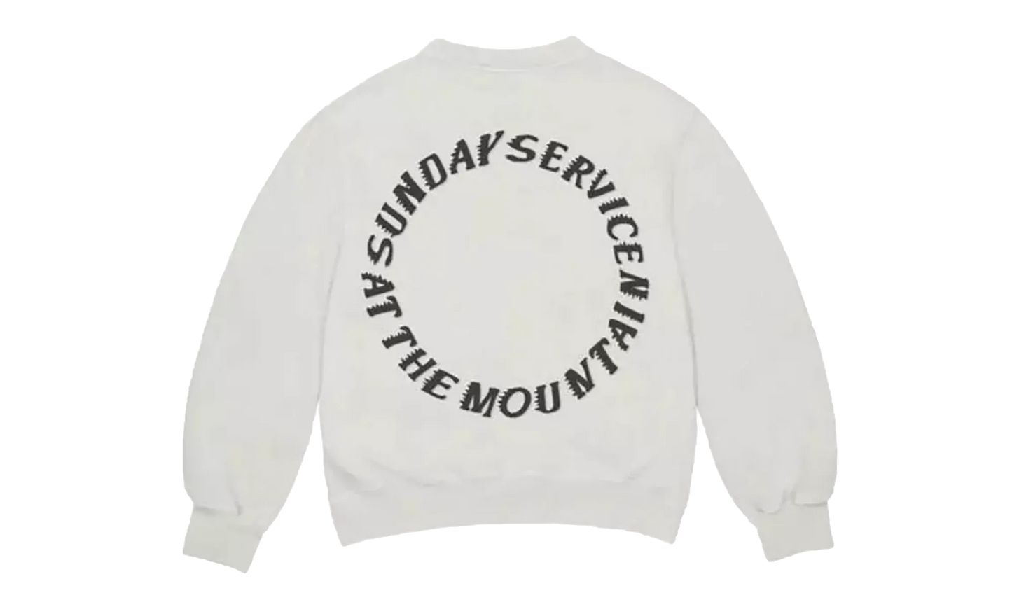 Holy Spirit Crewneck "Bone" 2076 1FW190106SHSC WHIT
