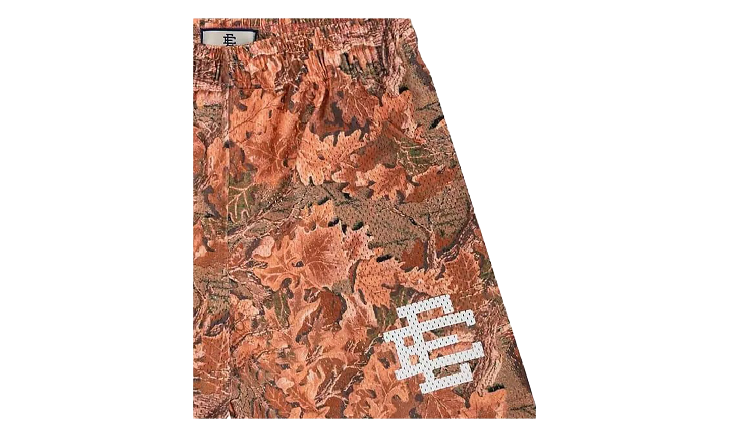EE Basic Shorts "Orange / Leafy Camo" EE179