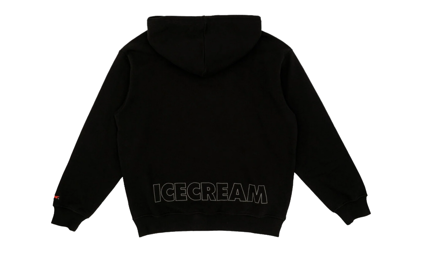 Embossed Hoodies "Black" IFW2HD005 Black
