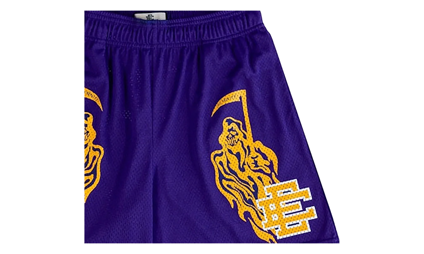 EE BASIC SHORT "Warren Lotas - Purple/Yellow" EE672