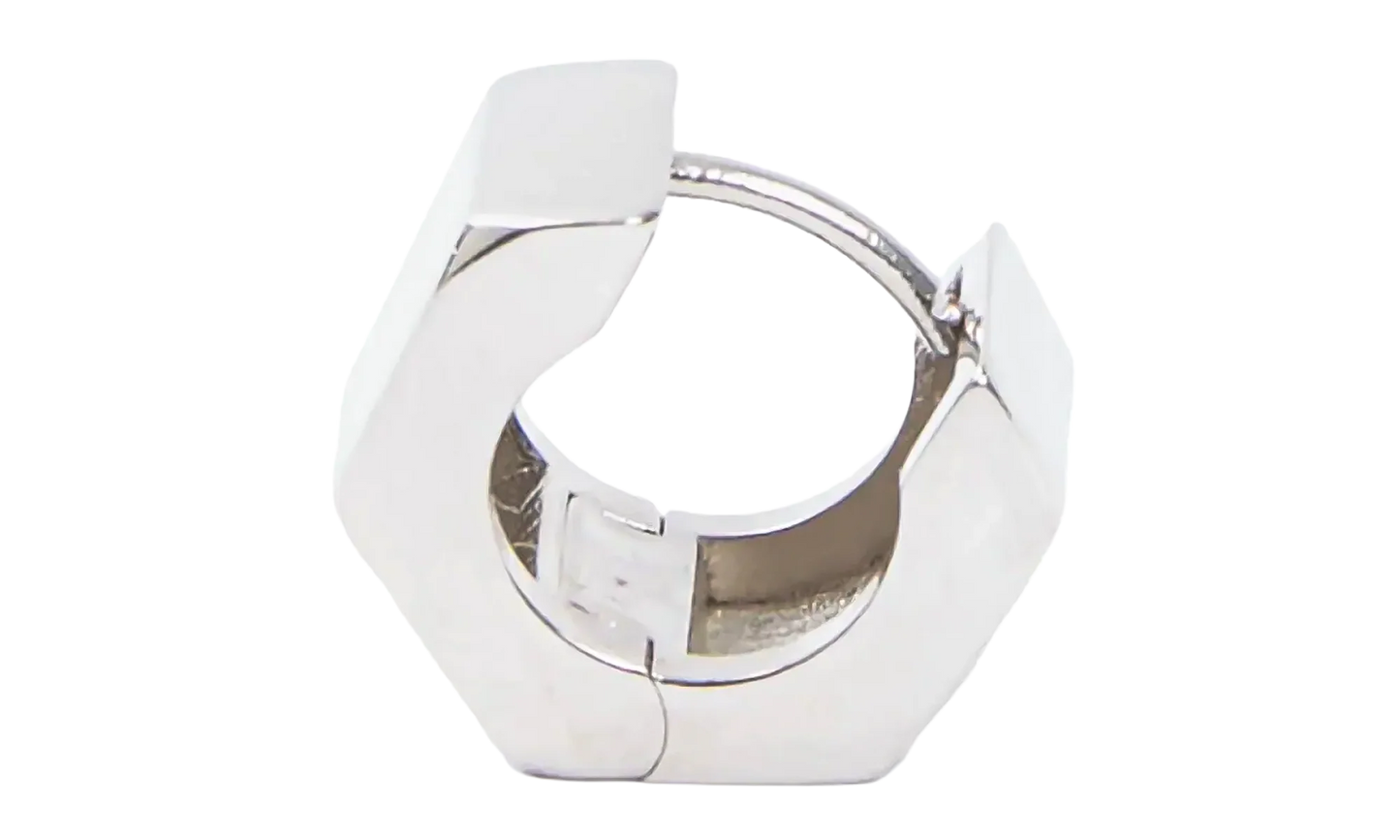 Bolt & Nut Hoop Earring "Silver" SM0VG0018SV0272951