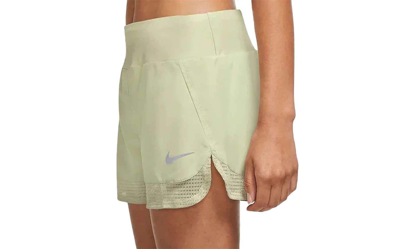 DRI-FIT RUNNING LINED SHORTS MESH HEM WMNS"Olive" DM7737 371
