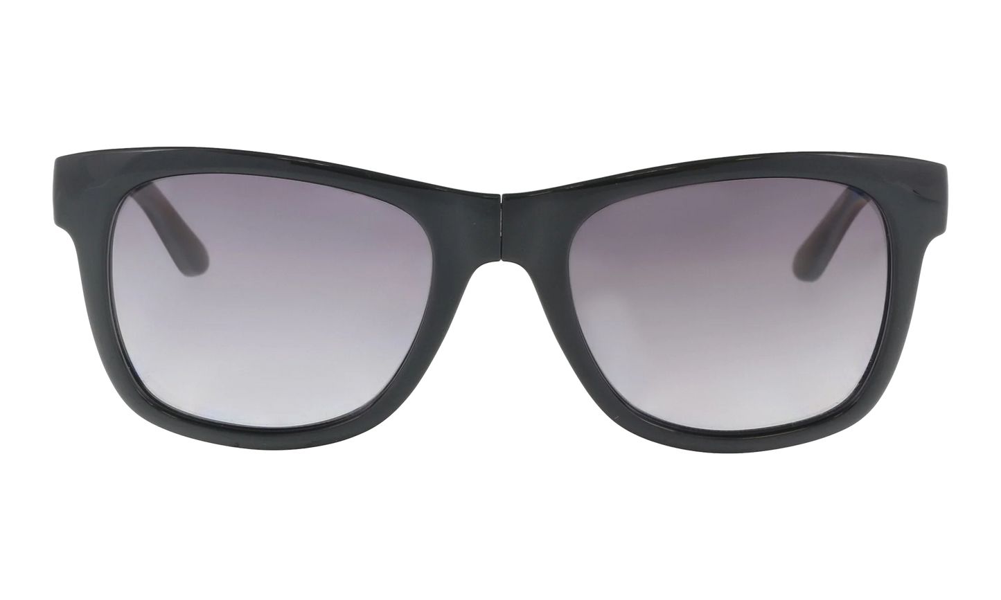 Rectangle Sunglasses "Shiny Black-Foldable" L778S-001