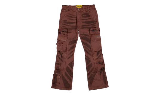 Skidrow Flared Cargo Pants "Clay" GS118