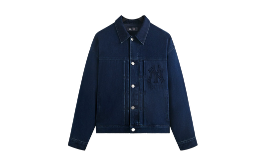 New York Yankees Jay Indigo Denim Jacket "Mid Indigo" khm011101 452