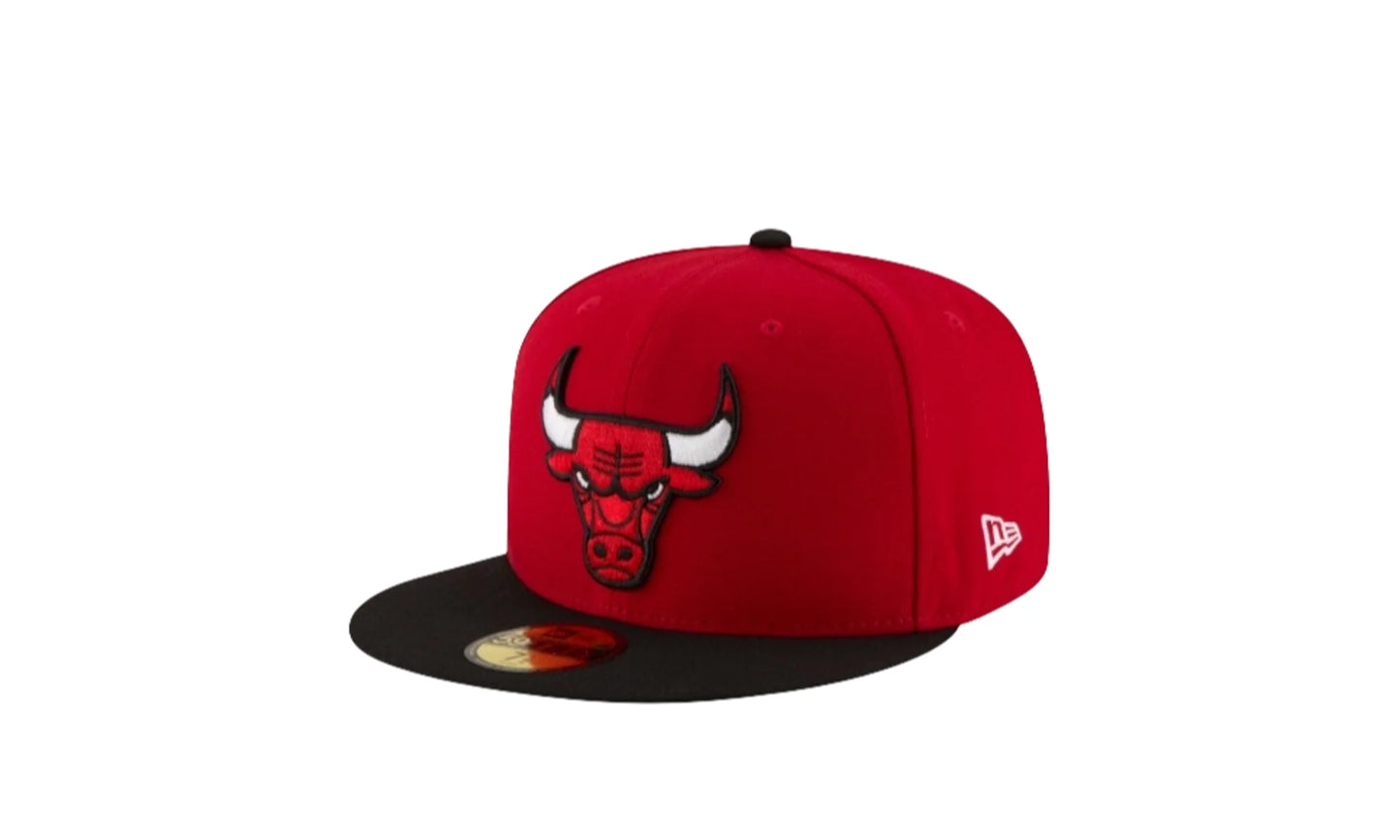 59Fifty NBA Chicago Bulls 2-Tone Fitted Hat "Red" 70343697