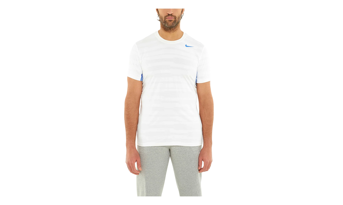 DRI-FIT TENNIS STYLE T-SHIRT "White / Blue" 424978 100