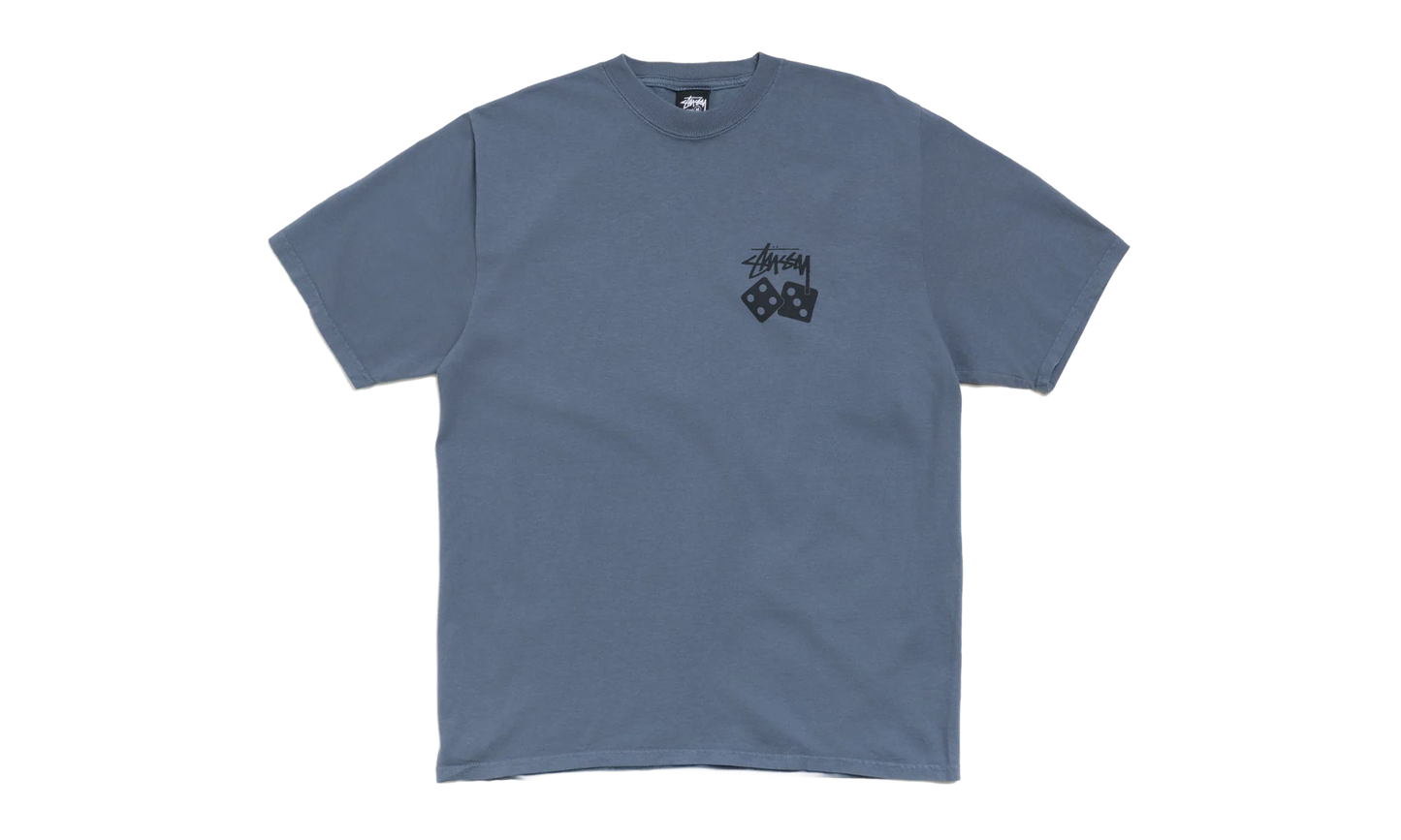 DICE TEE PIGMENT DYED "Navy" STUS400