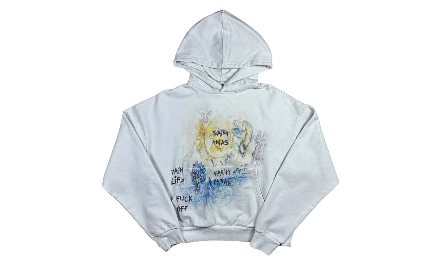 Fuck Off Pullover Hoodie "White" SV FCK OFF