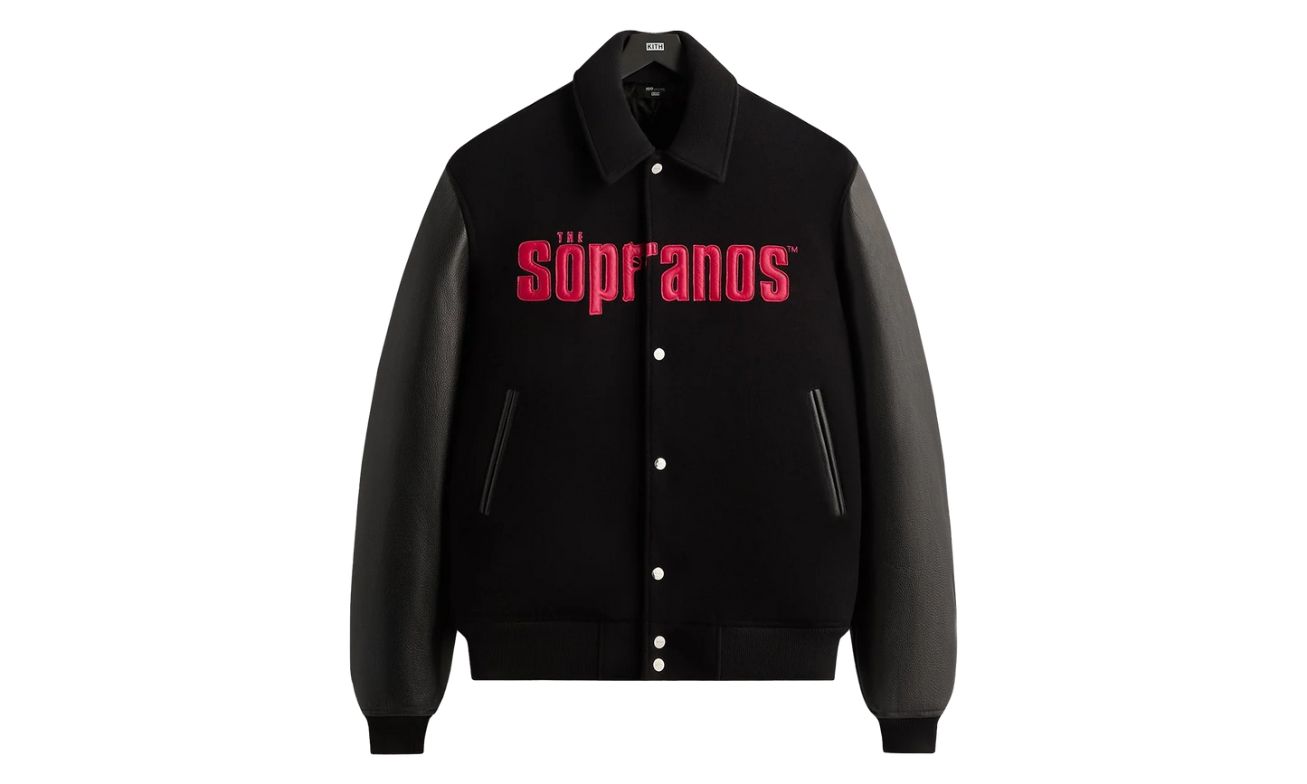 The Sopranos Varsity Jacket "Black" KHM011213 001