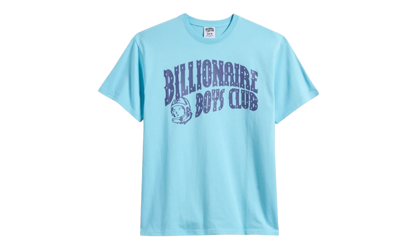 Arch Short-Sleeve Knit T-Shirt "Blue Topaz" 841 8200 BLUETOPAZ