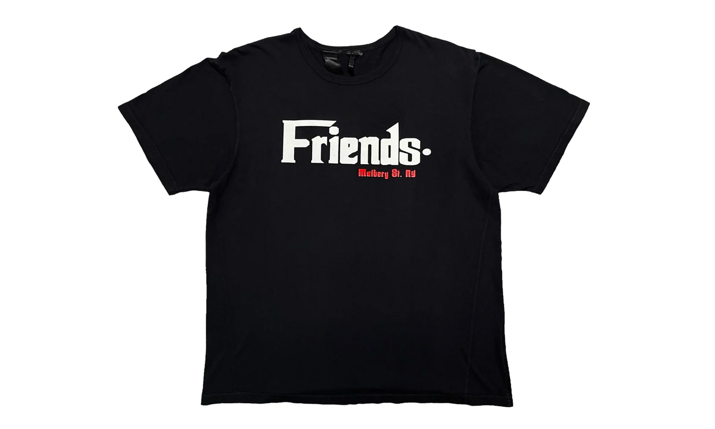 Mulberry Street Friends Logo Short Sleeve Tee "Black" VL0030