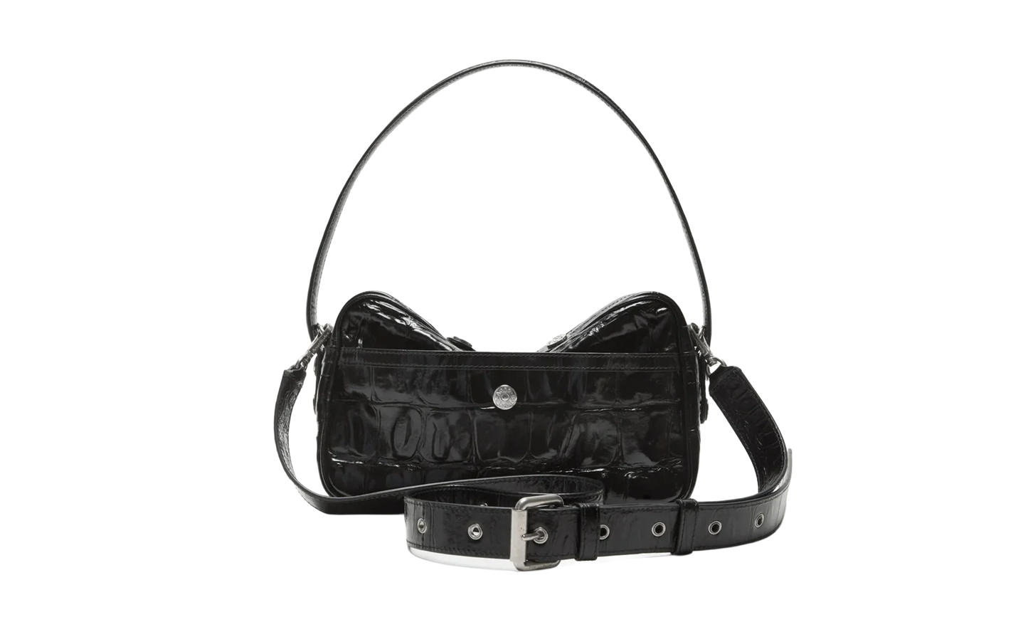 Camero Party Croco Bag "Black" A10447 900