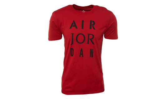 Jordan Stencil T-shirt "Red" AJ1387 687