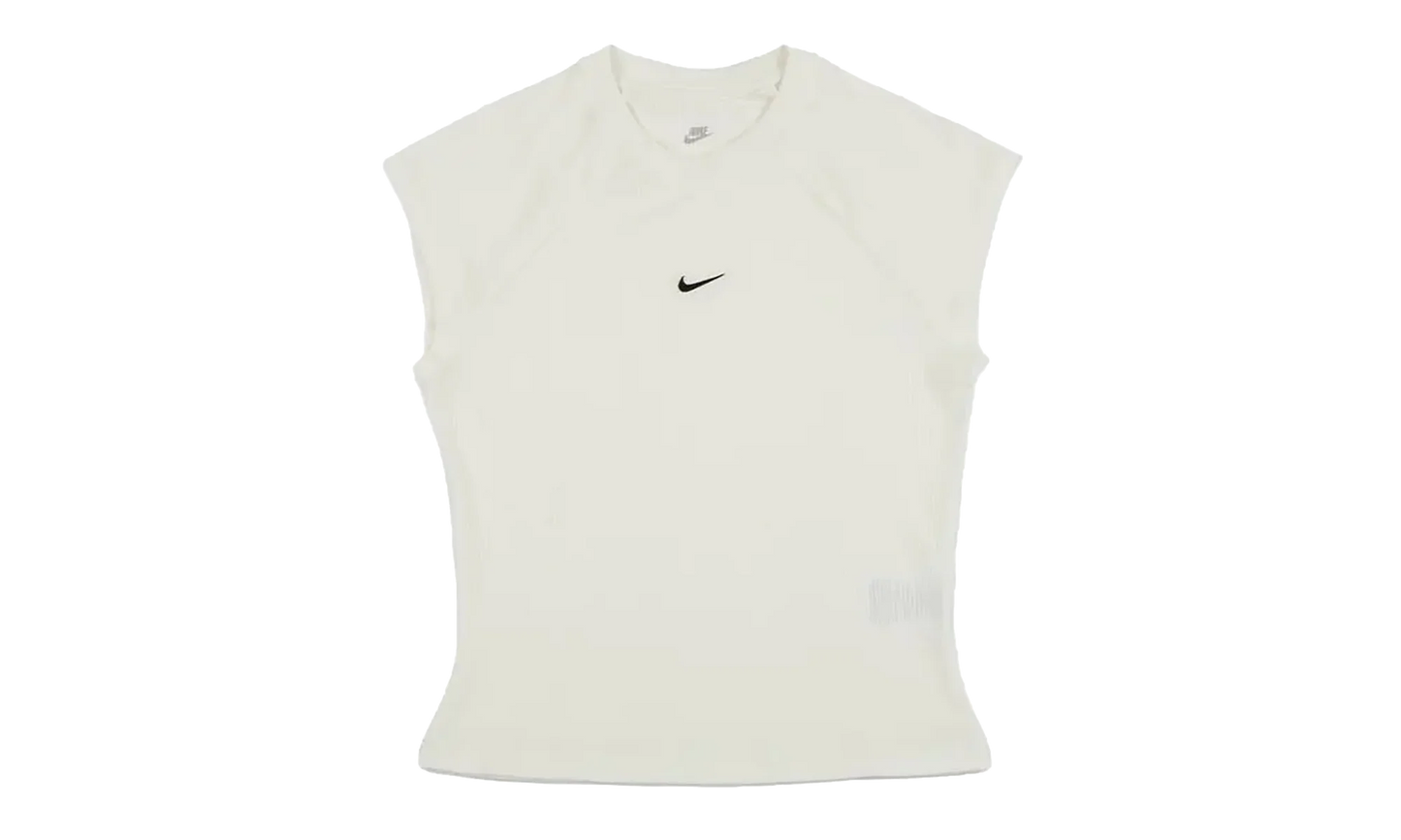 NSW Knit Tight SS Ribbed Top WMNS "Sail" IF0242 133