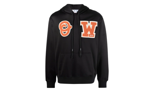 Patch Skate Zip Hoodie "Black" OMBB097C99FLE0061020