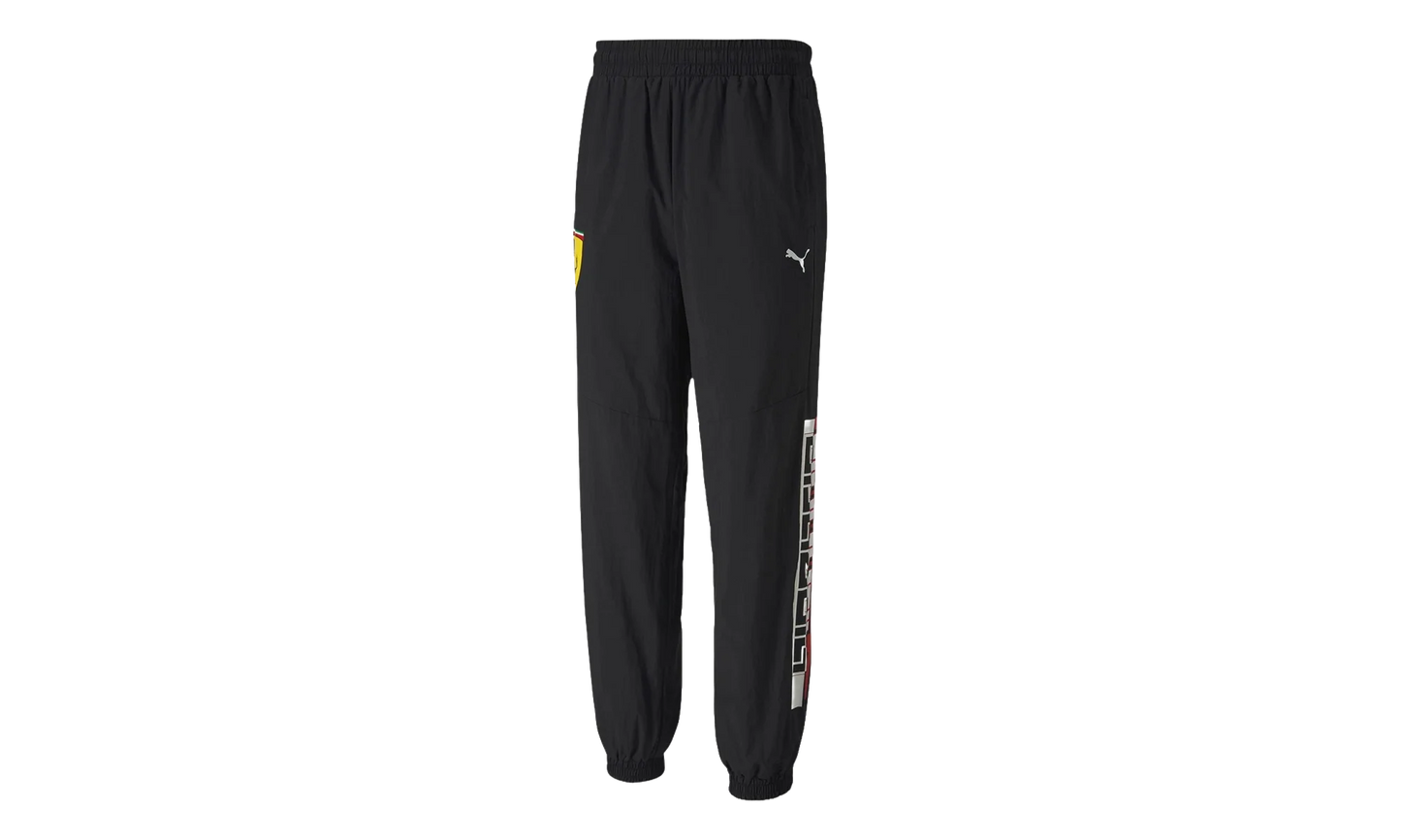 Scuderia Ferrari Street Woven Pants "Black" 596138 02
