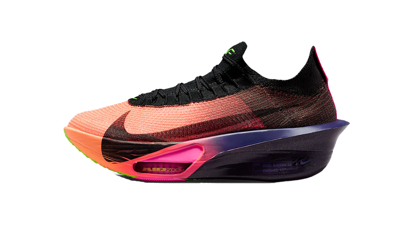 Nike ZoomX AlphaFly 3 "Orange Pulse / Purple Dynasty" IO9573 800