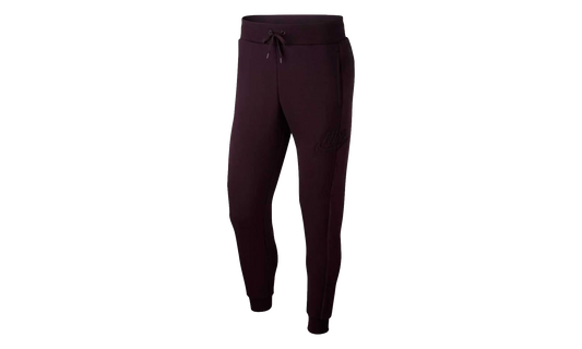 NSW Velour Statement Tapered Leg Jogger Pants "Burgundy" 929130 659