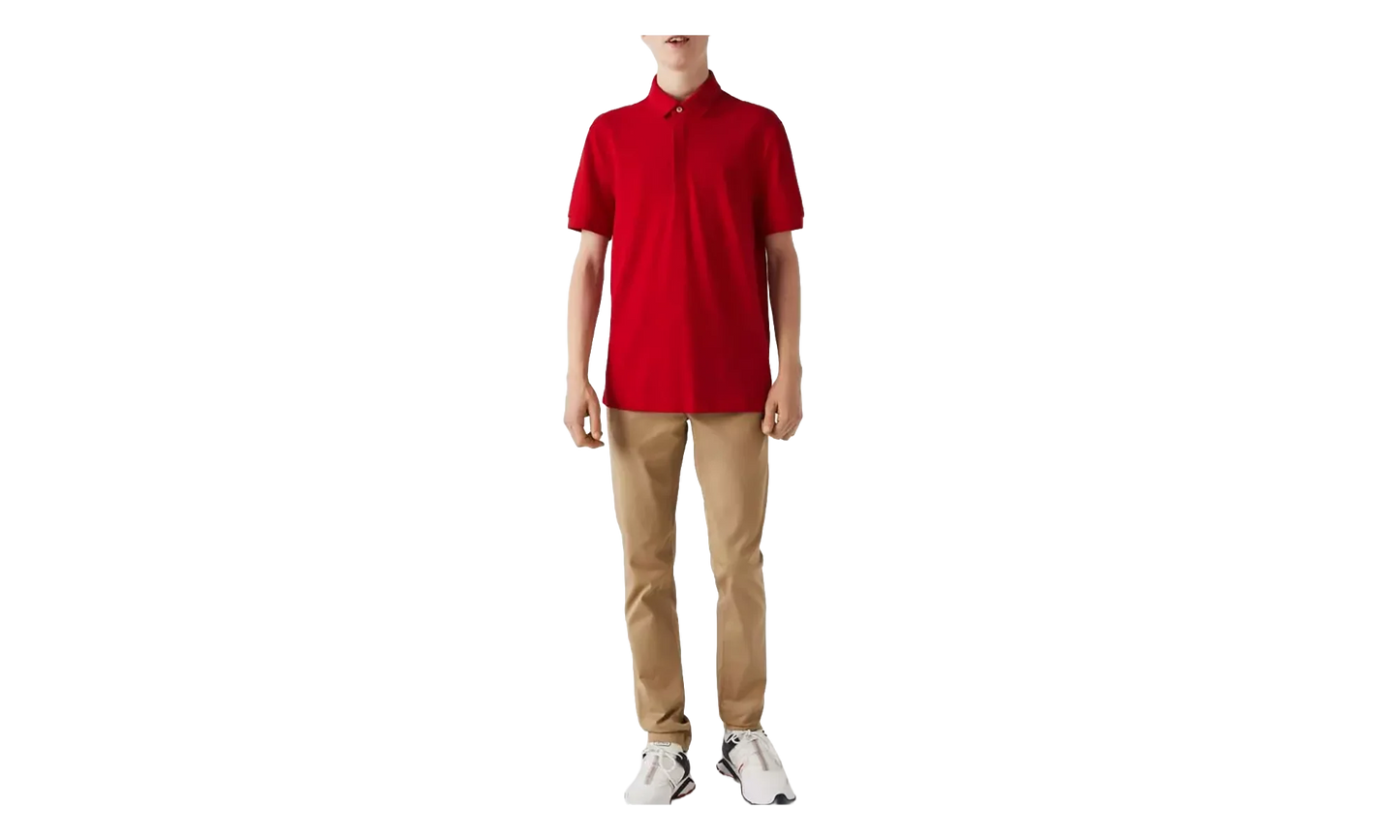 Regular Fit Paris Stretch Pique Polo "Red" PH5522 51 240