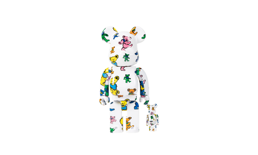 Grateful Dead Dancing Bearbrick "100% and 400%" MEDI0080