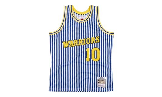 NBA Tim Hardaway Striped Swingman Jersey "1990 Golden State Warriors" SMJYBW19047 GSWPTNY90THA