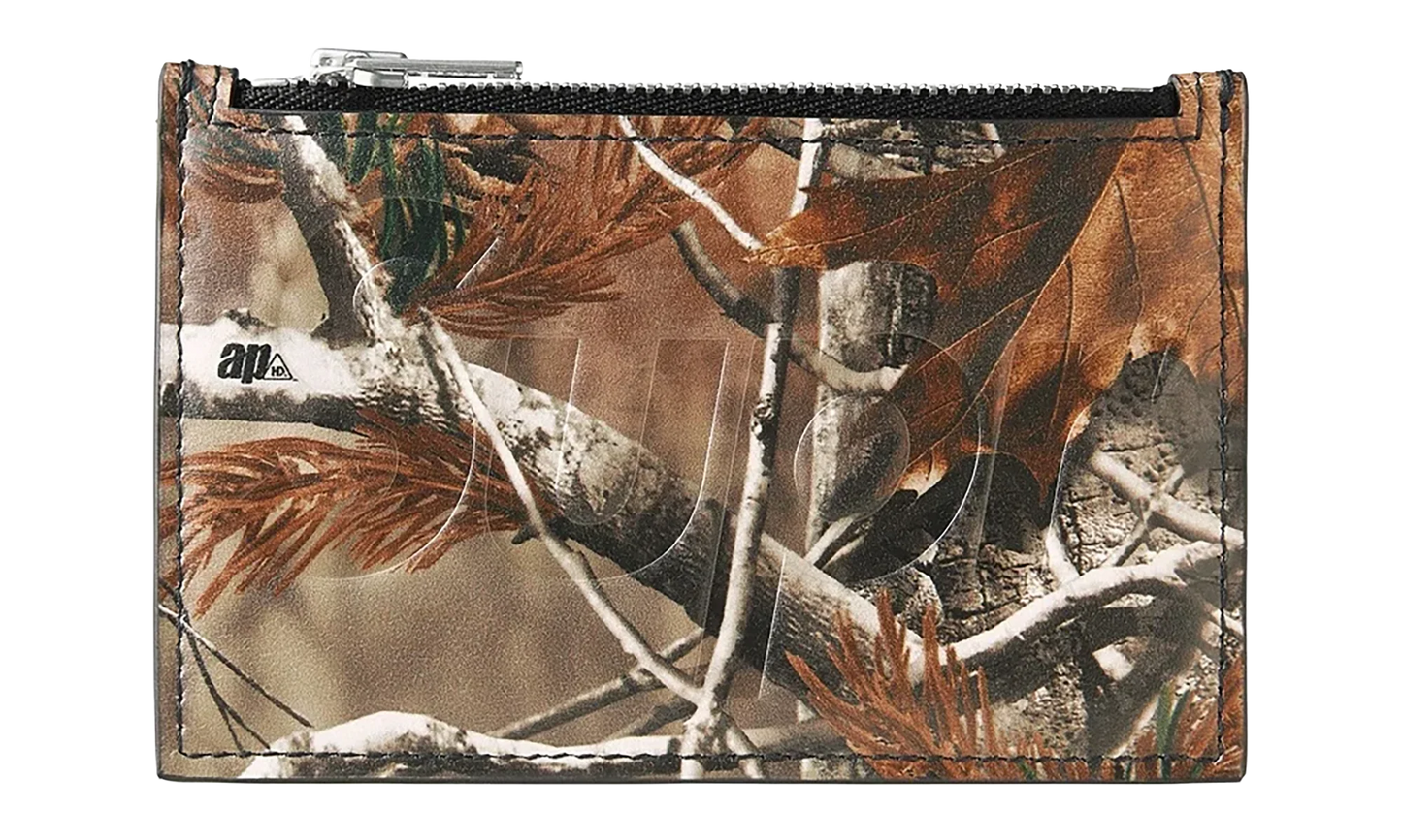 Leather Zip Card Holder "FW25 - Realtree Hardwoods Camo" SU27156