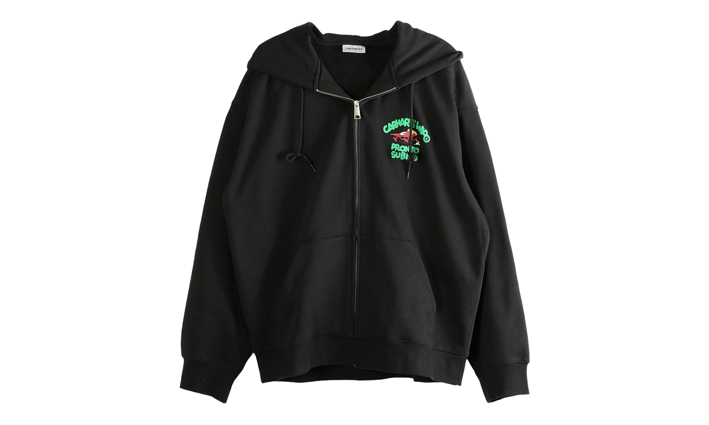 Hooded Pronto Sweat Jacket "Black" I035177 89XX