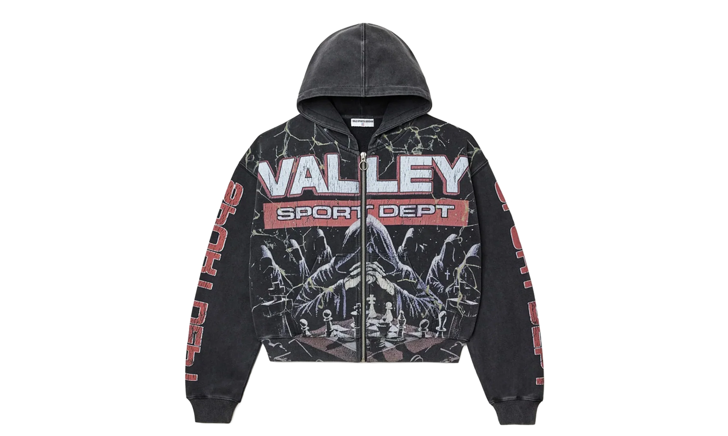Mastermind Zip Up Hoodie "Black" VAL127