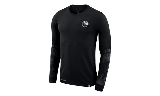 NBA Golden State Warriors Long Sleeve T‑Shirt "Elevated Mezzo Pixel" AQ6223 010