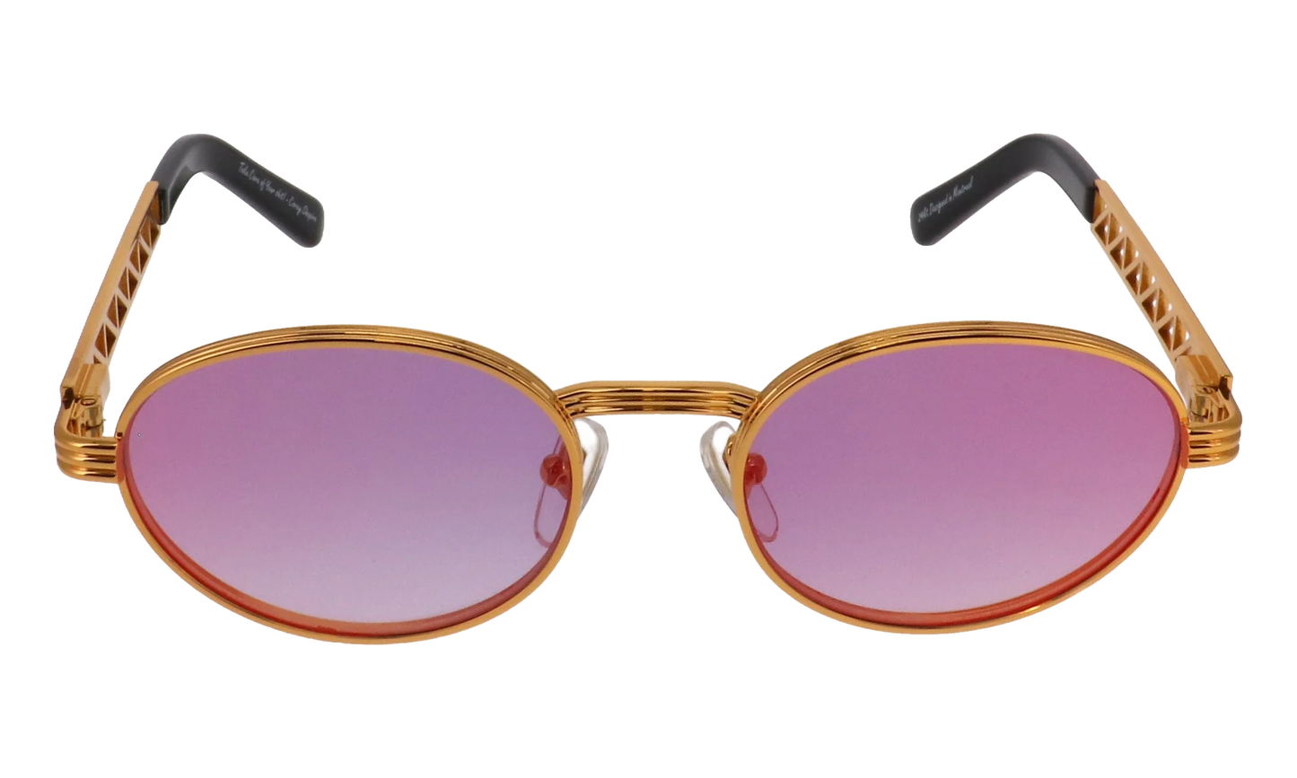 Pac Jacques Cartier Edition 24KT "Yellow Gold / Royal Blue Two Tone" JCPC2 0005 CUT 11A8