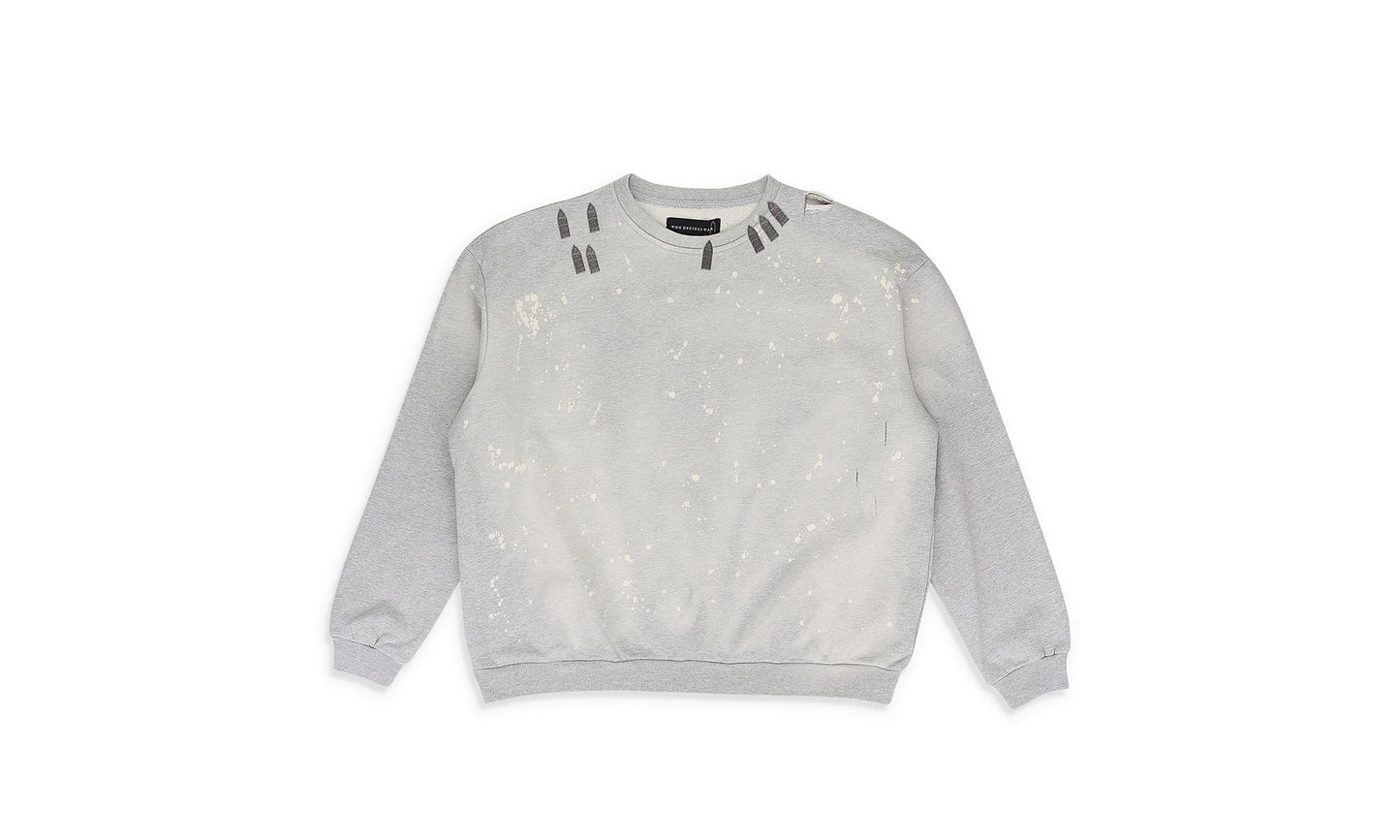 ARCHED COLLAGE Crewneck "White" WDWMTPS 0067