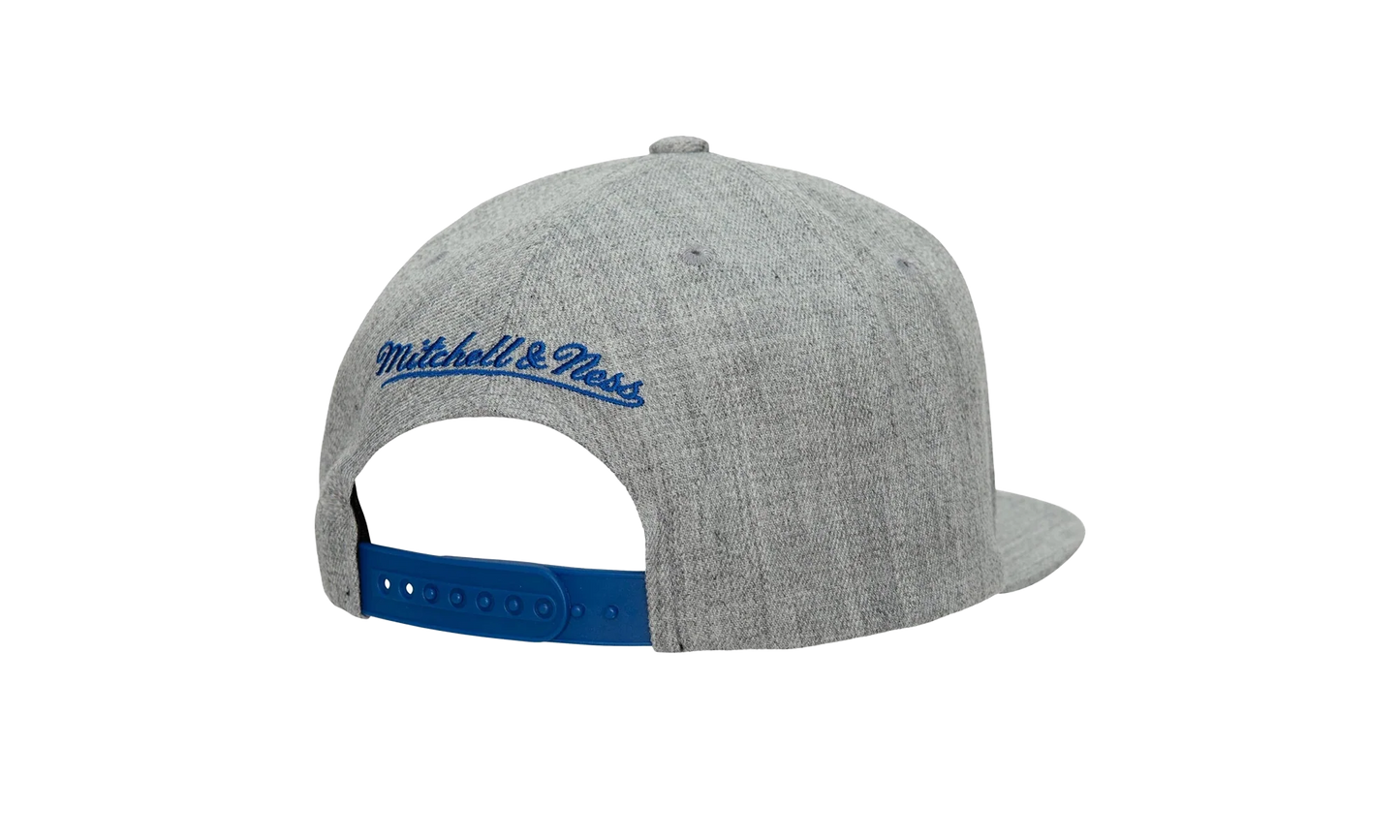 NBA Team Heather 2.0 Snapback Cap "New York Knicks - Grey Heather" HHSS3272 NYKYYPPPGYHT