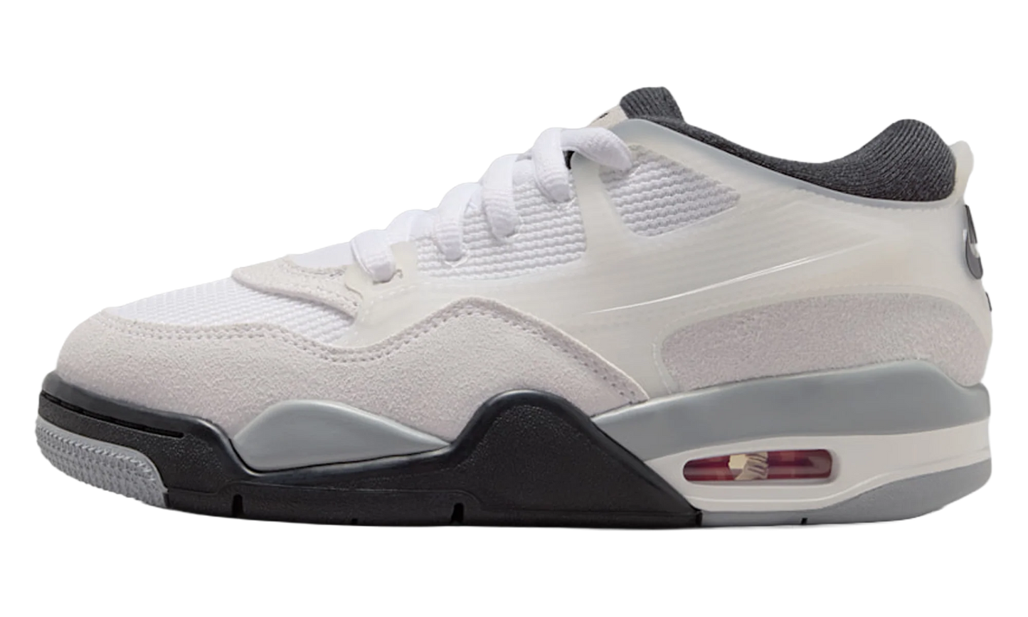 Air Jordan 4 RM GS "White Light Smoke Grey Black" FQ7938 108