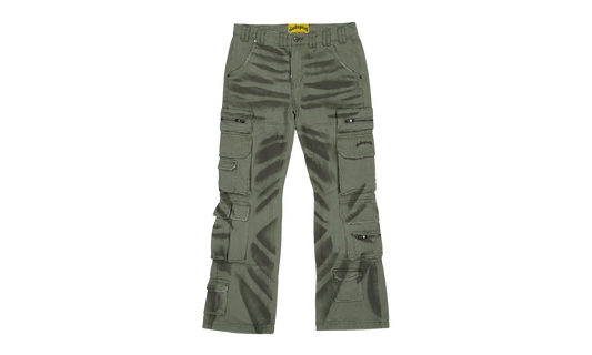 Skidrow Flared Cargo Pants "Sage" ZG0QZD2P