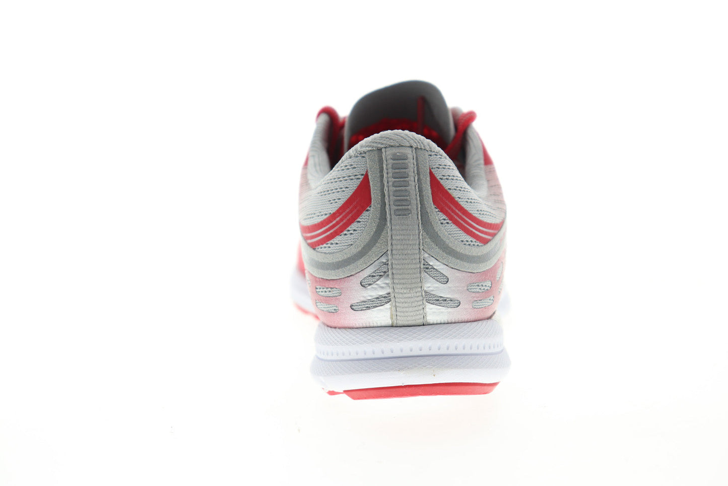 Bio Speed Mens Red Mesh Low Top Athletic Cross Training Shoes