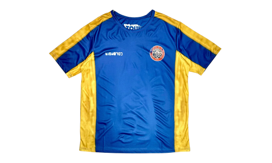 Travis Scott Colombia Soccer Jersey "Blue Yellow" TSUC59