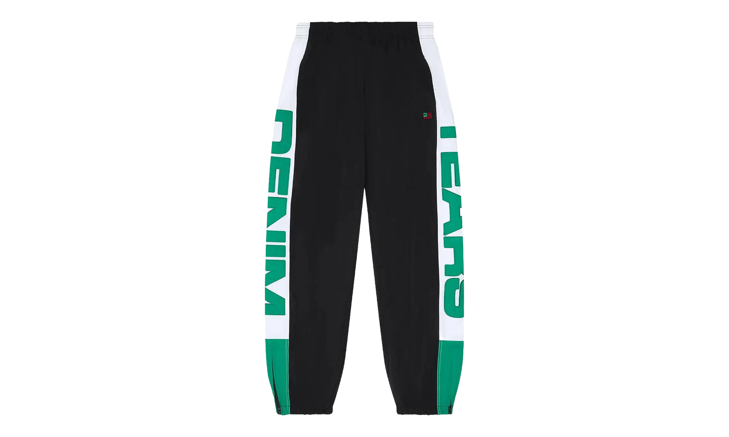 DT Sport Track Pants "Black / Green" DT507