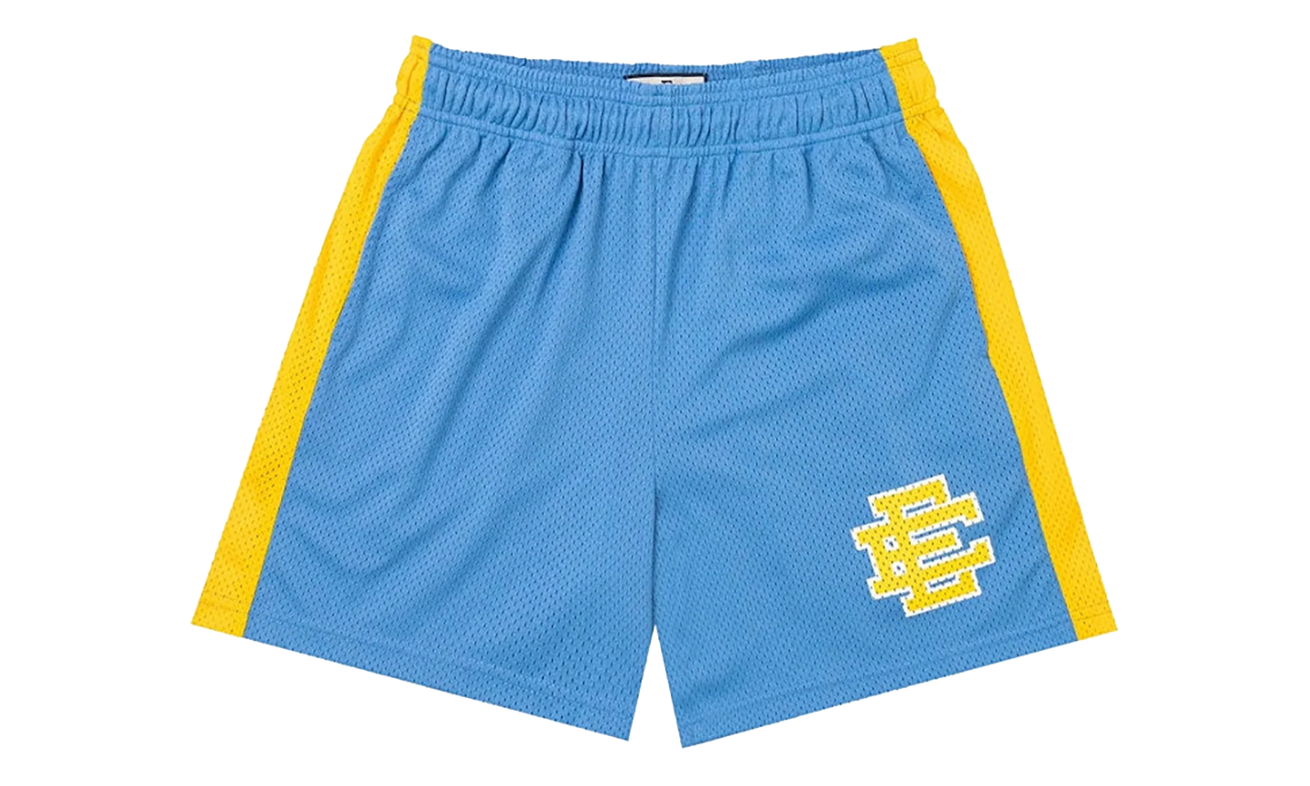 EE BASIC SHORT "SS22 - Blue Yonder/Varsity Yellow" EE536
