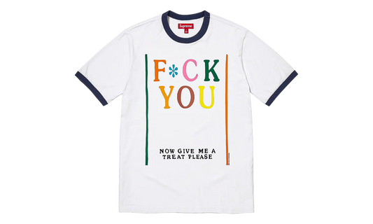 Mike Kelley Ringer Tee "SS26 - White" SU27472