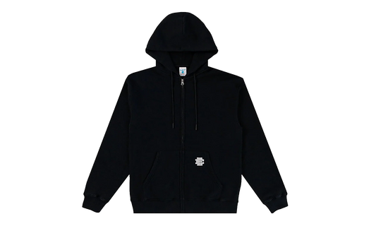EE FULL ZIP HOODIE "FW23 - Black/Grey" EE833