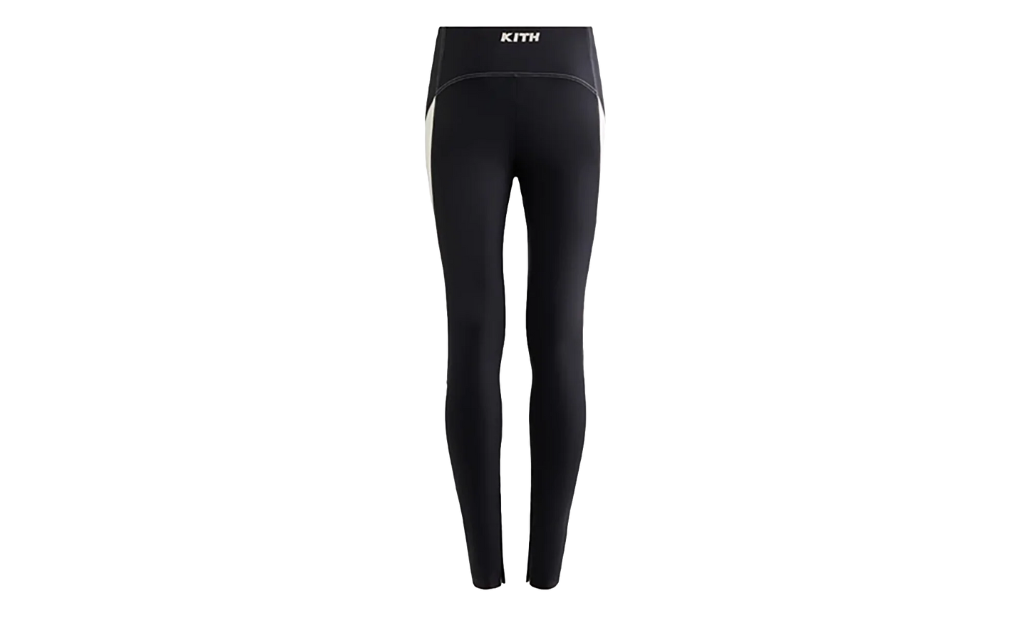 Sora Seamed Side Zip Legging "Black" KITH46