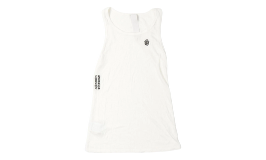Eyechart & Dagger Logo Tank Top WMNS "White" CHRM1027