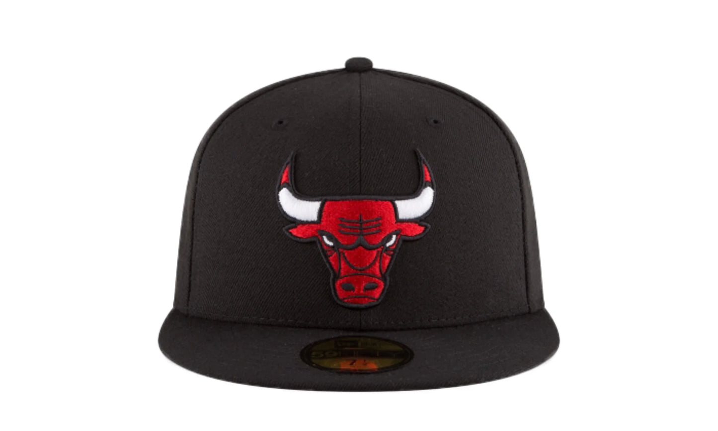59Fifty NBA Chicago Bulls Alternate Fitted Hat "Black" 70343294